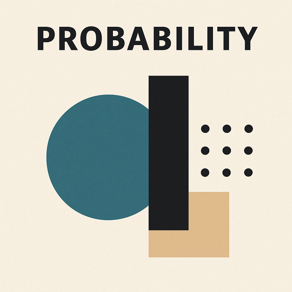 Decorative image with the title Probability